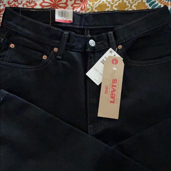 NWT Levi’s 550 32 32 Black Jeans - Picture 3 of 3